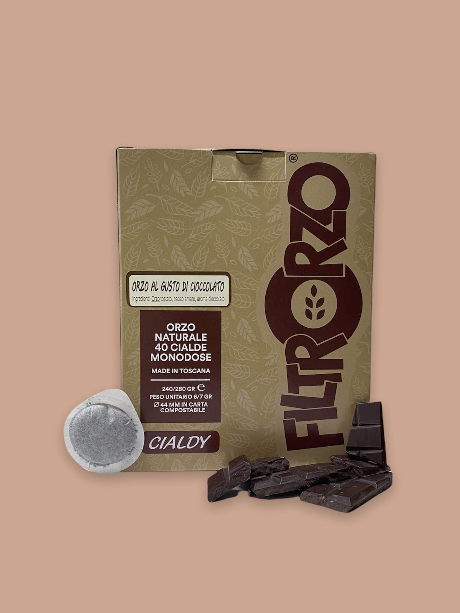 FILTRORZO CIALDY CIOCCOLATO